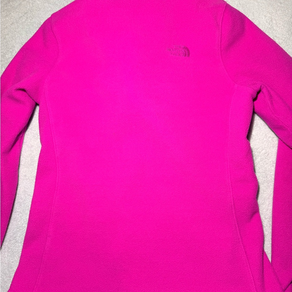 THE NORTH FACE Hot Pink fleece jacket size S Pink - Picture 6 of 7